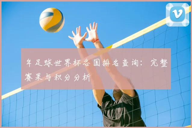 年足球世界杯各国排名查询：完整赛果与积分分析
